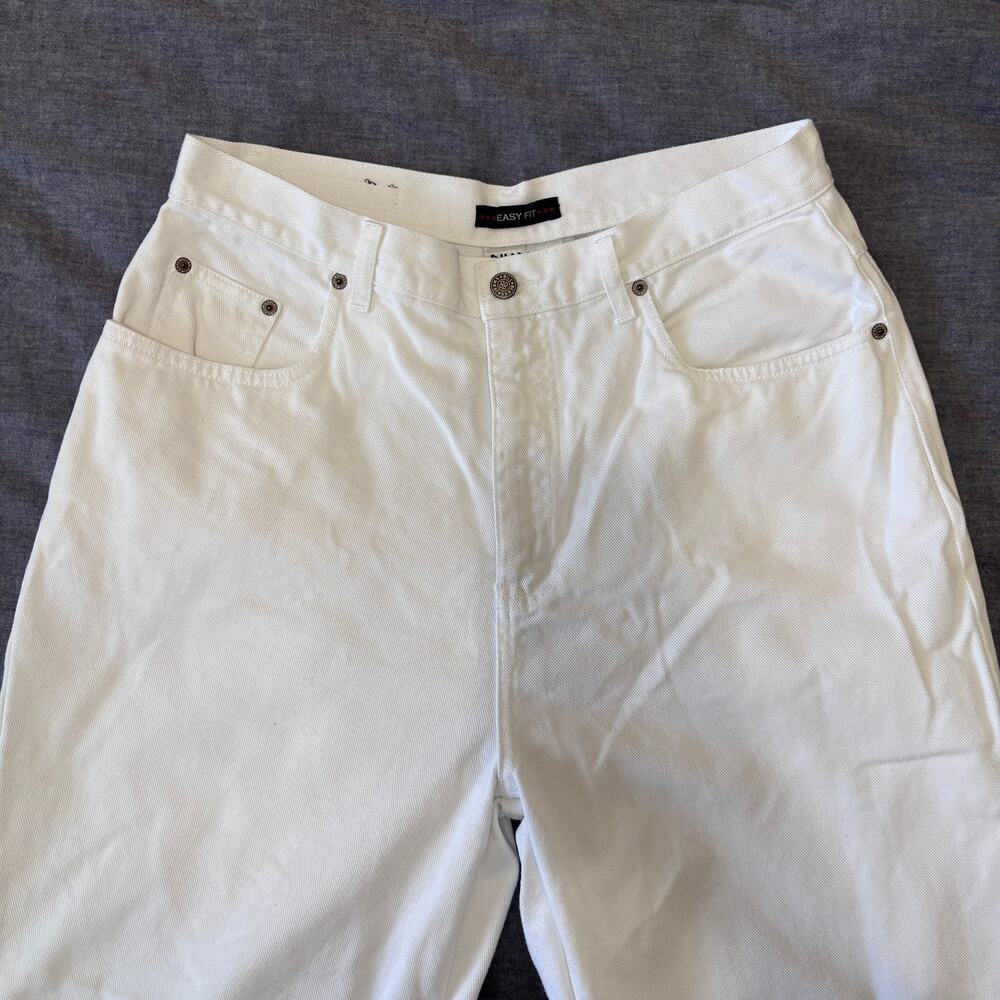 Vintage Bill Blass women's Easy Fit white mom-jeans Size- 14